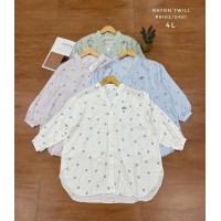 Claudia Blouse - Polka Flower